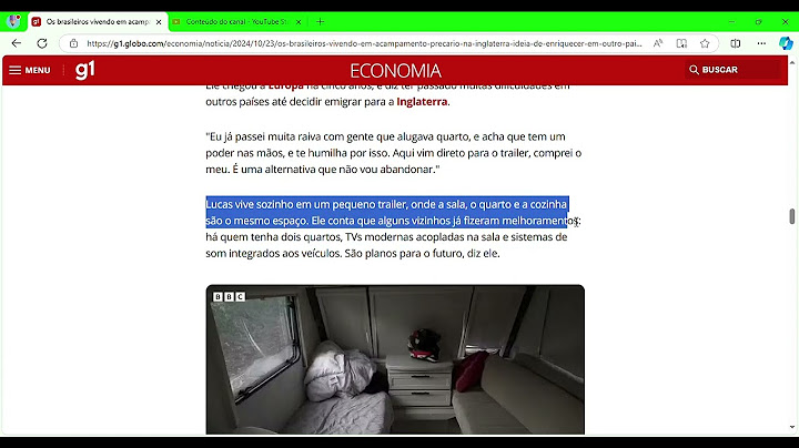 Os brasileiros vivendo em acampamento precário na Inglaterra