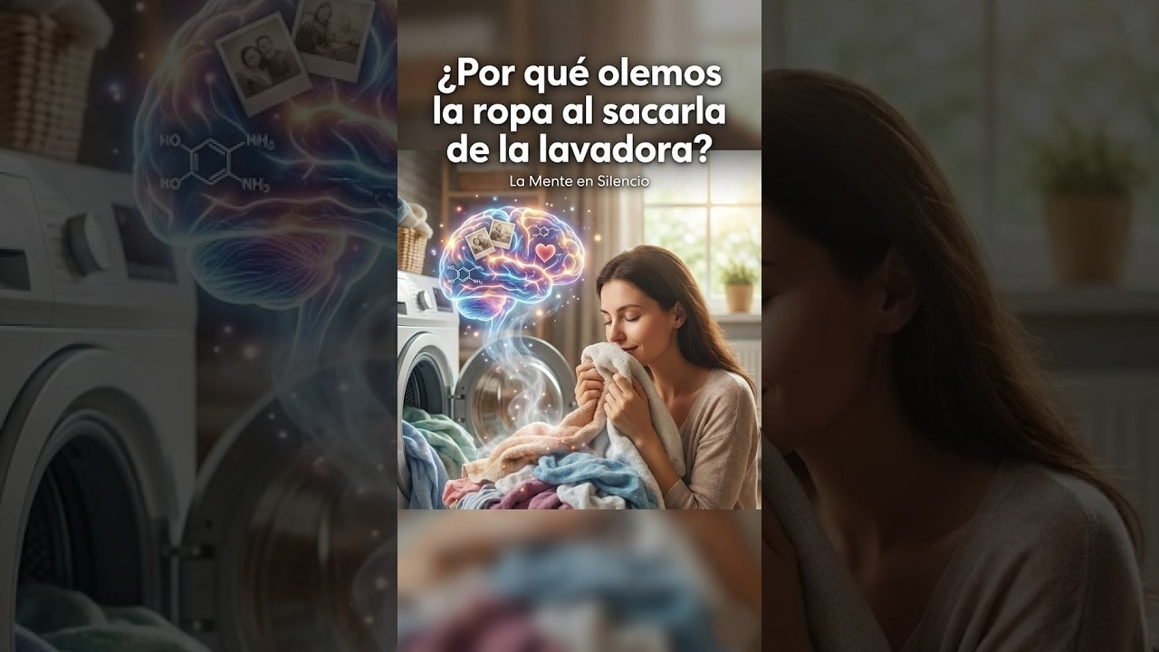 ¿Por qué olemos la ropa al sacarla de la lavadora? #PsicologíaCotidiana# #CuriosidadesDeLaMente