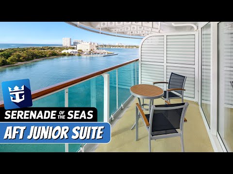 Serenade of the Seas Aft-Facing Junior Suite walkthrough tour
