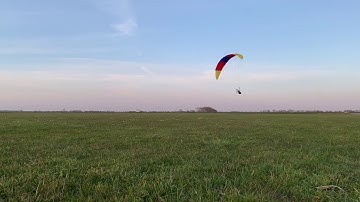 Water X Bon Bin RC paraglider spring evening april 2020