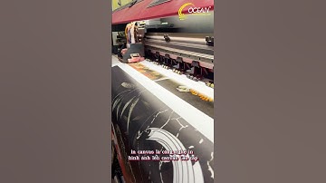 In ấn tranh canvas tại xưởng in Đại Dương. #canvas #tranhcanvas #xuhuong #inandaiduong