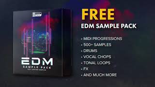 FREE EDM Sample Pack from Slate Digital 💜  DOWNLOAD NOW! ⬇️