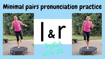 l and r, Minimal Pair in English, English Pronunciation Practice