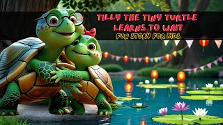 TILLY THE TINY TURTLE LEARNS TO WAIT | SHORT STORY | LEARNING VIDEOS FOR KIDS | EDUCATIONAL VIDEO