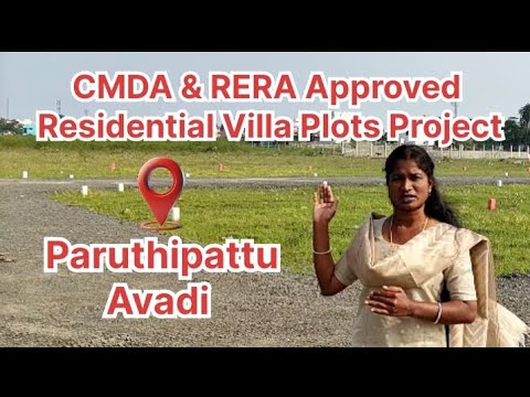 CMDA & RERA Approved Residential Villa Plots Project For Avadi ...