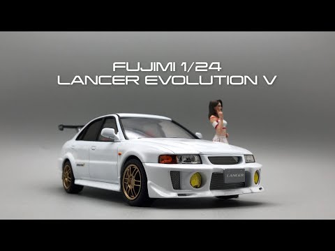 【ランエボ3台セット】フジミ III と Ⅴ 、タミヤ Ⅵ 1/24 FUJIMI 1/24 LANCER EVOLUTION V FULL BUILD - YouTube