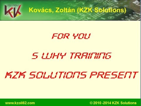 5 why training