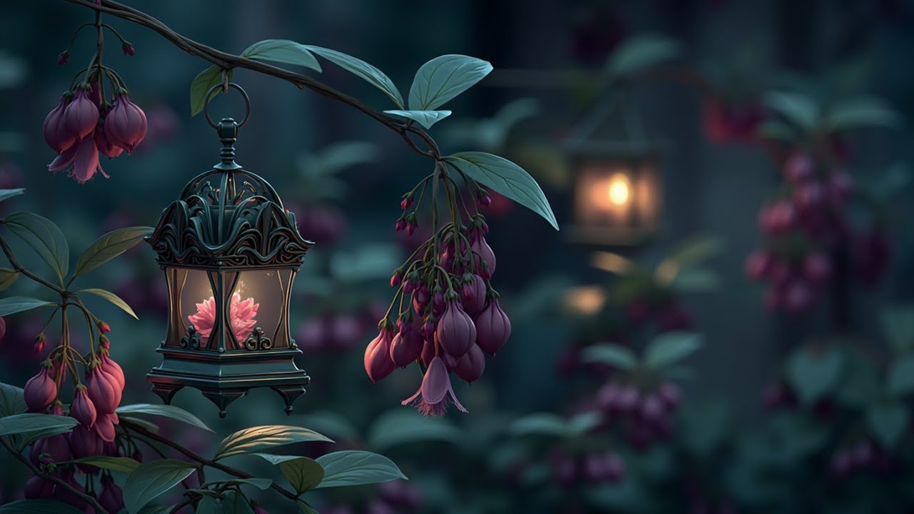 Зачарованное пианино и звуки дождя для расслабления и учебы