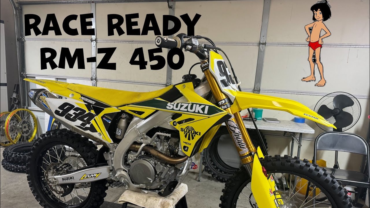 Prepping a Brand New RM-Z 450! - YouTube