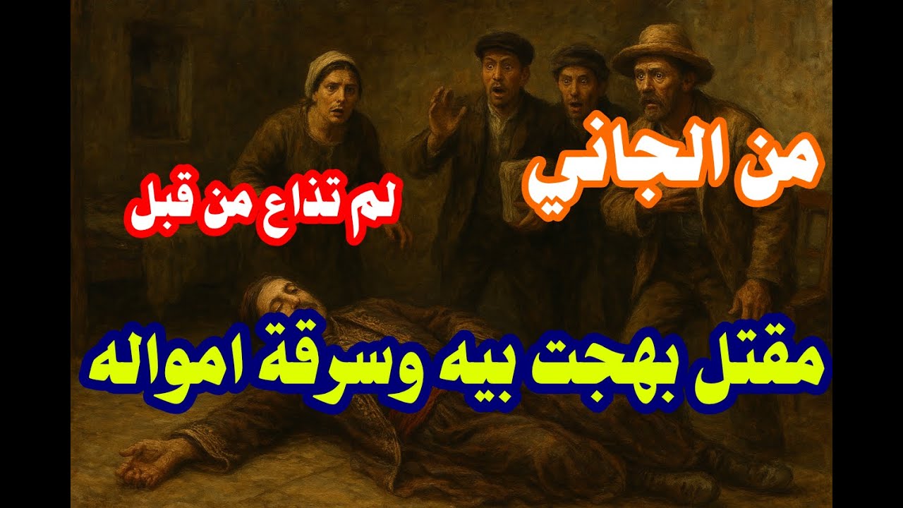 من الجاني حل لغز مقتل بهجت بيه وسرقة امواله والقاتل هيصدمك فعلا