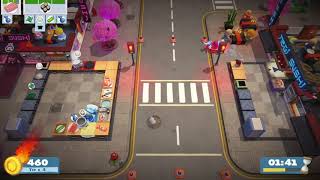 Overcooked 2 - Level 4-1 - 4 Stars - 2 Player co-op