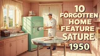 Retro Home Secrets EXPOSED 10 Forgotten 1950s Features | American Retro Rewind #1950s #nostalgia