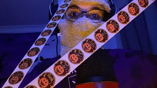 ASMR TINGLY sticky sticker tapping sounds screenshot 5