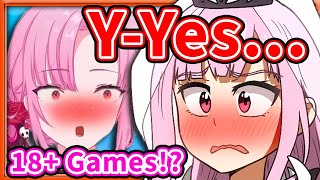 Calli EXPOSED Herself to Her Mom for Playing an 18 Plus Game on Stream 【HololiveEN】