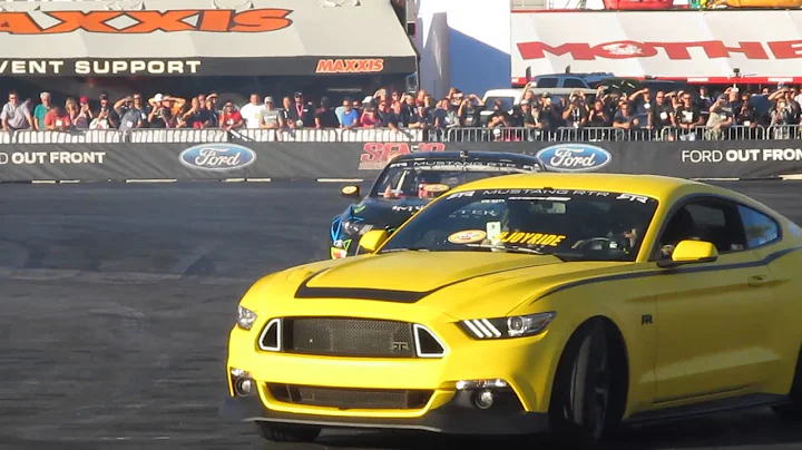 Vaughn Gittin Jr Monster Energy Nitto Tire Ford Mustang RTR - SEMA 2016 - Ford Out Front