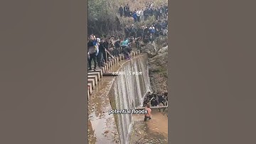 The mud you see comes from a reservoir spillway that hasn’t been opened in nearly 10 years.