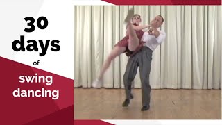 30 Days of Swing Dancing Day 28 - Flashy Moves - “Butt Bump into Drags”