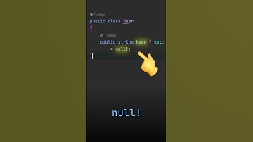 What does null! even mean