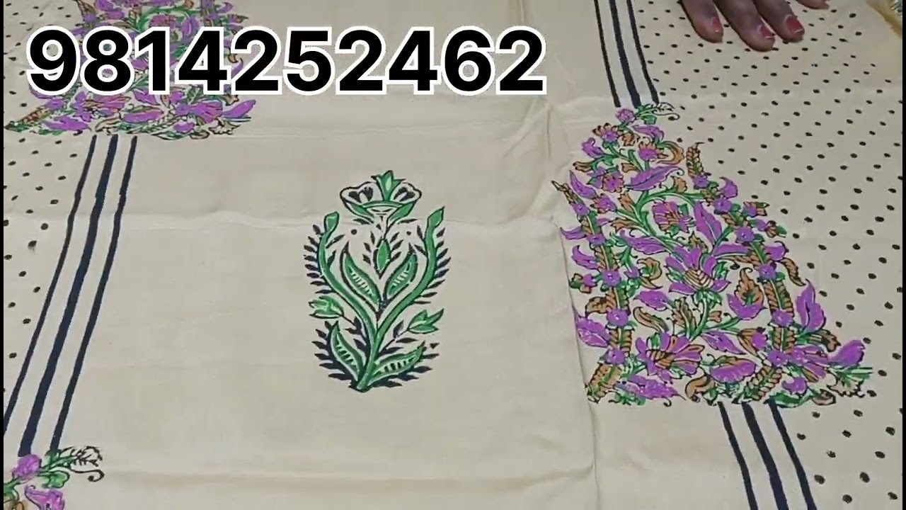 Latest Trendy Boutique suit,s  Block Print Suit,s