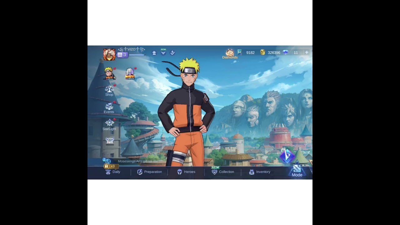 MLBBXNARUTO GIFTCODE 