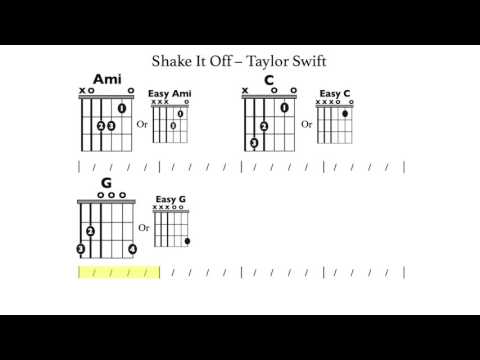 Shake It Off - Taylor Swift Guitar Play Along