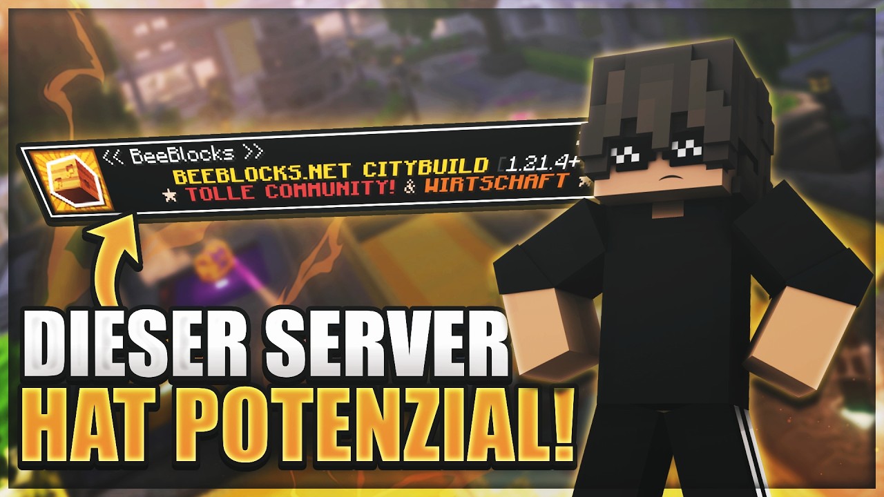 ⭐ У этого города есть потенциал! | Демонстрация сервера Minecraft ⭐