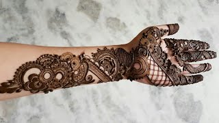 Eid special henna design for hands | unique henna design for 2017
