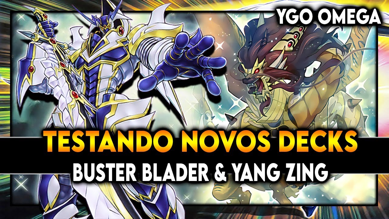 Buster Blader & Yang Zing Meta ou HYPE? YuGiOh! Duel links YouTube