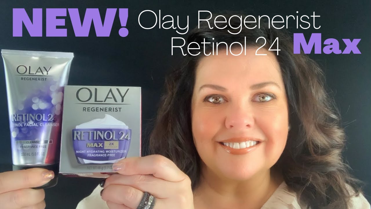 NEW OLAY REGENERIST RETINOL 24 MAX NIGHT MOISTURIZER & CLEANSER