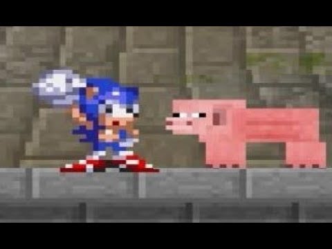 TIPOS de SONIC no MINECRAFT 😬 #sonicfeio #sonic2 #sonic #infantil