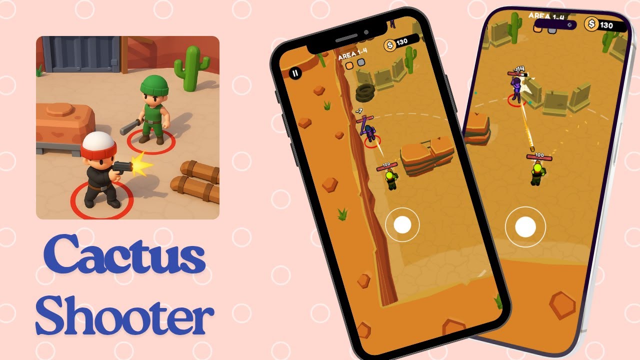 Cactus shooter unity game source code