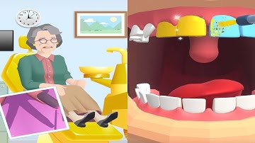 🌈Dentist Bling in Max Level Gameplay iOS,Android Walkthrough Update All Trailer Mobile Game ASMR FZL