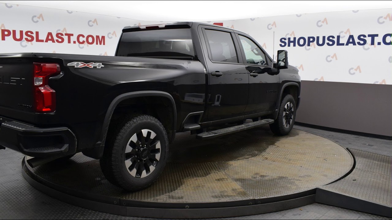 2020 Black Chevrolet Silverado 2500HD 4D Crew Cab #C1215