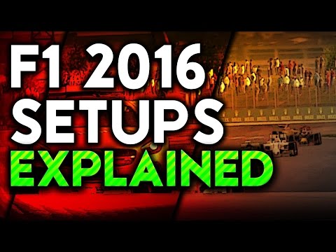 F1 2016 car setups - How do they work? (Tutorial)