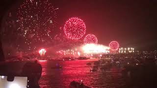 Sydney New Years Eve 2018 - 2019 Midnight Fireworks.