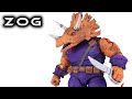 NECA ULTIMATE TRICERATON ZOG Teenage Mutant Ninja Turtles Comic Action Figure Review