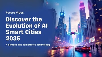AI Smart Cities 2035 | Artificial Intelligence, Future Technology, Smart City Innovations Explained