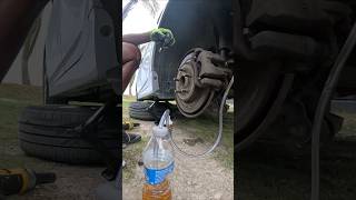 The secret hack to bleed your brake line