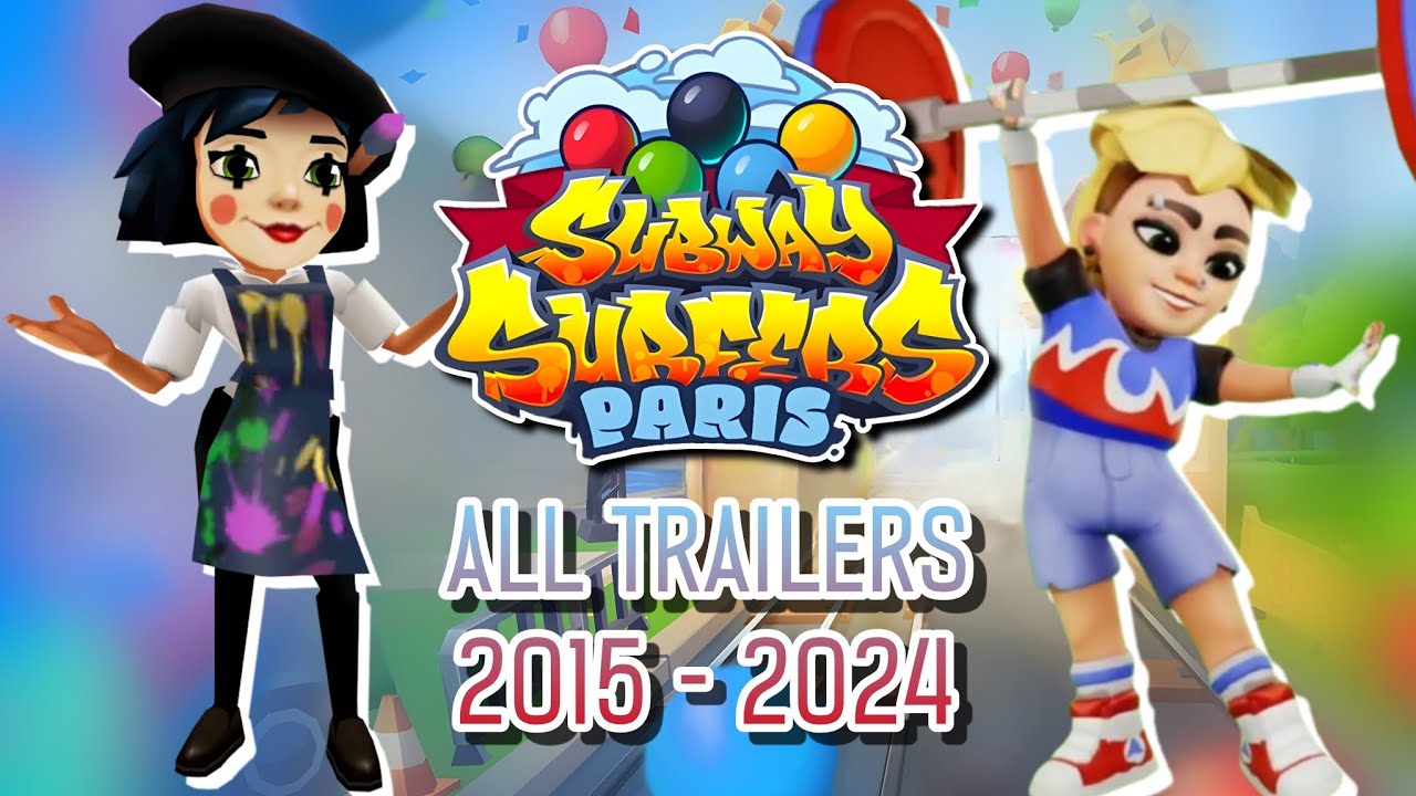 Subway Surfers Paris - All Trailers (2015-2024)