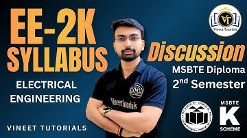EE2K Syllabus Discussion | Diploma Electrical 2nd Semester | Vineet Sir | Vineet Tutorials |