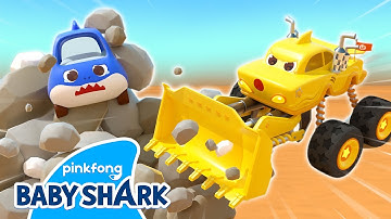[🚚NEW] Baby Shark Truck on the MOVE! | Toy Car Baby Shark to the Rescue | Baby Shark Official
