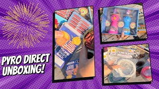 Unboxing A PYRO DIRECT Order #fireworks