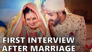 Divyanka Tripathi and Vivek Dahiya FIRST Interview After Their Wedding | SpotboyE