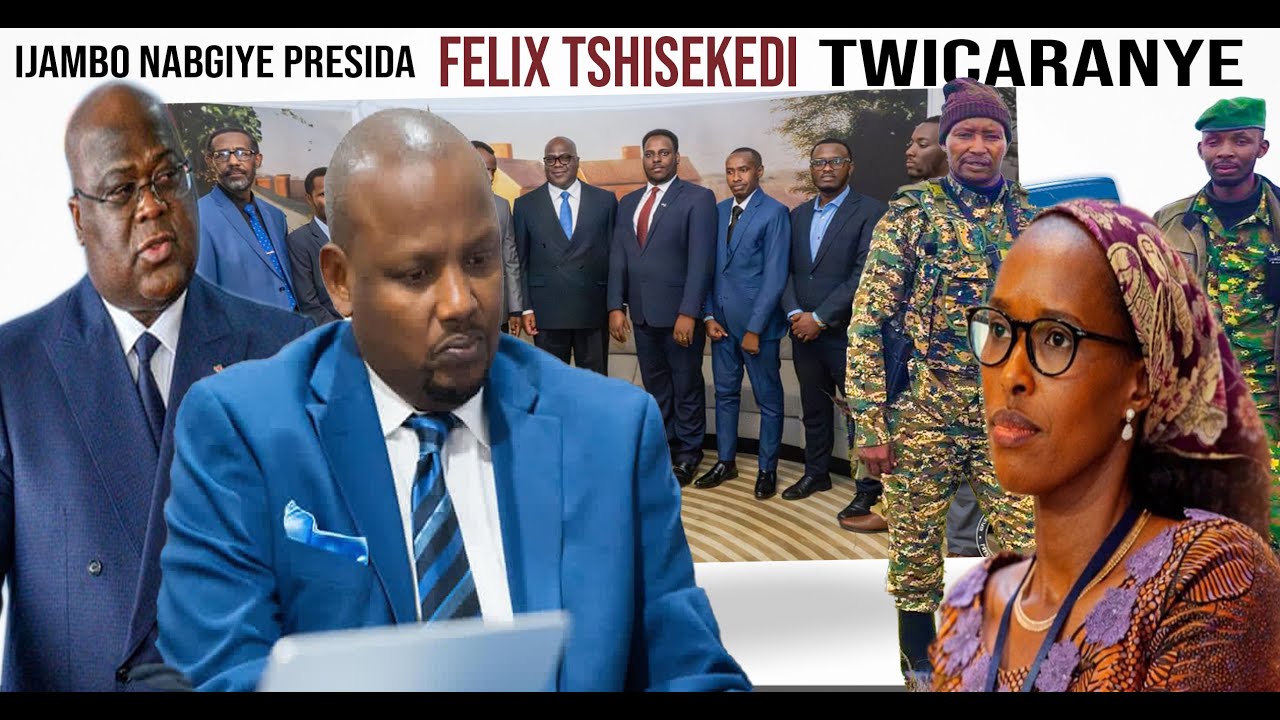 AMAKURU Y'UMUHURO WA PREZIDA WA CONGO NA BANYAMULENGE BATUYE AMERICA(AKAGARA) NIBZO BAGANIRIYE