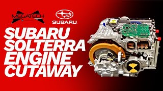 Megatech's Subaru Solterra Engine Cutaway