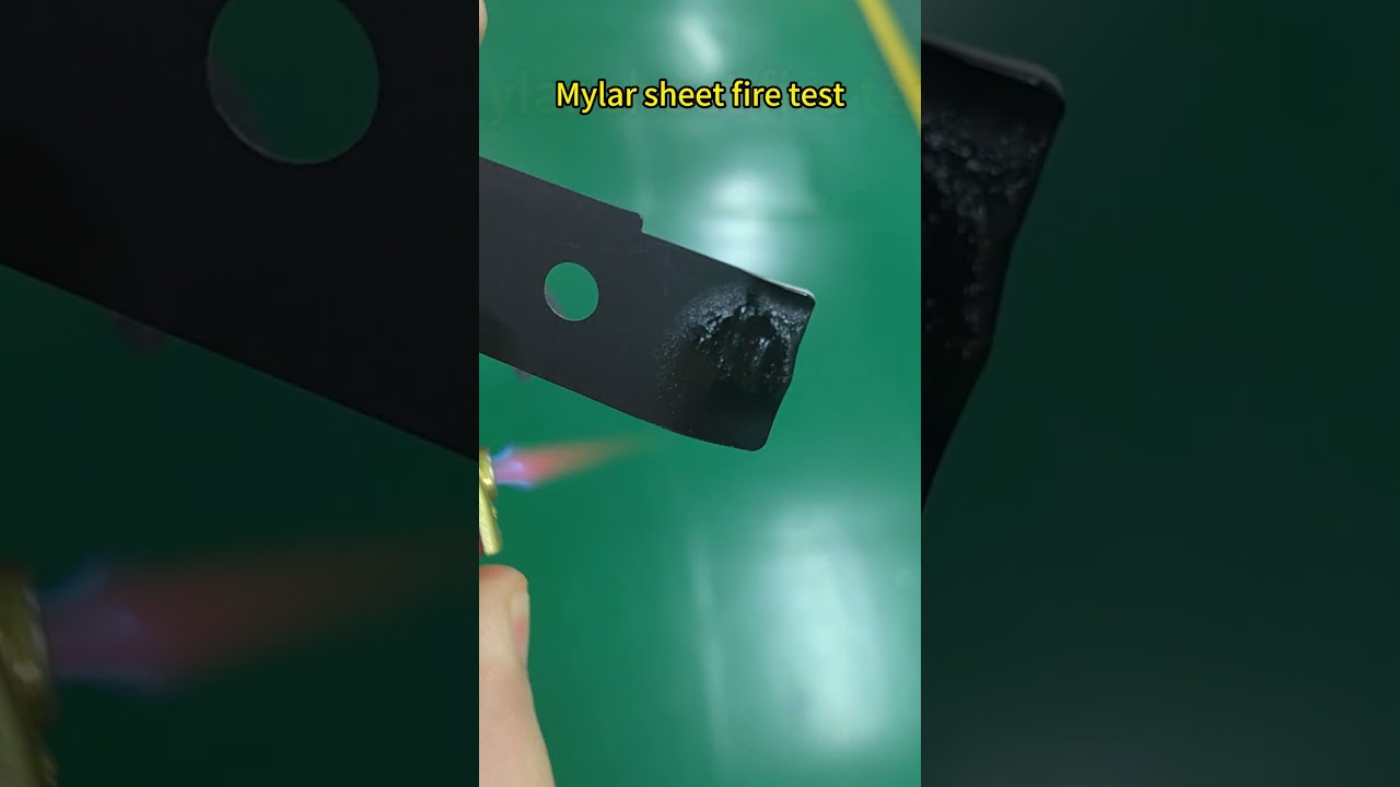 Fireproof insulation film die-cutting, adhesive Mylar sheet customization 