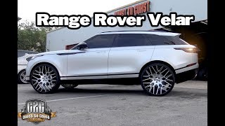 2018 Range Rover Velar 26 Inch Forgiato Wheels