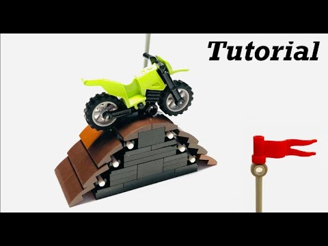 LEGO Dirt-bike Ramp Tutorial YouTube