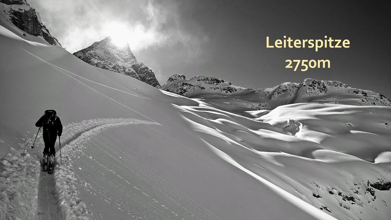 Skitour Leiterspitze (2750m) | Großzügige Tour von Gramais