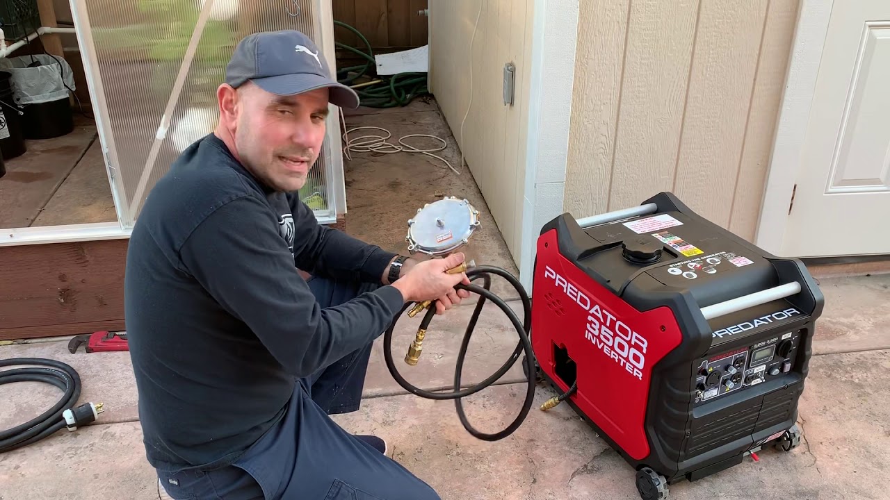 Harbor freight 3500 inverter generator Natural gas conversion please